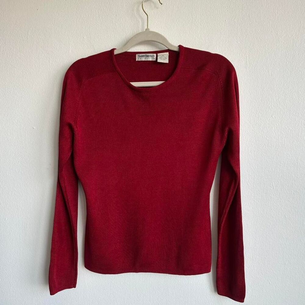 Barry Bricken Women's Red Blouse